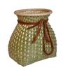 Lightweight Wicker Rattan Baskets Round Handmade Woven Storage Container  Farmhouse