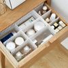 5Pcs Adjustable Drawer Divider Household DIY Combination Partition Board Storage Organizer Space-saving Cabinet Closet Separator