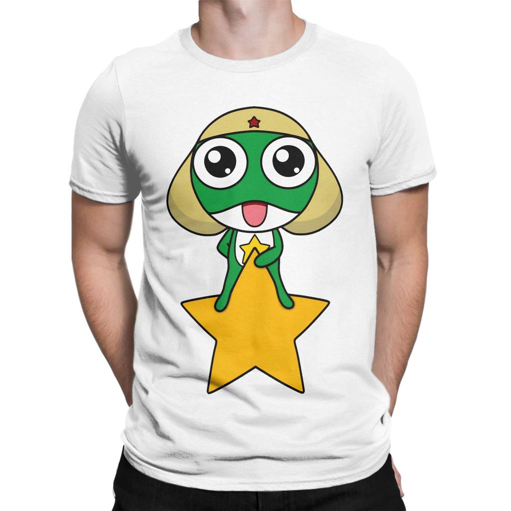 Awesome Symbol Of Sgt Frog Keroro TShirt for Men Women O Neck Cotton T Shirt  Short Sleeve Tees New Arrival Clothing
