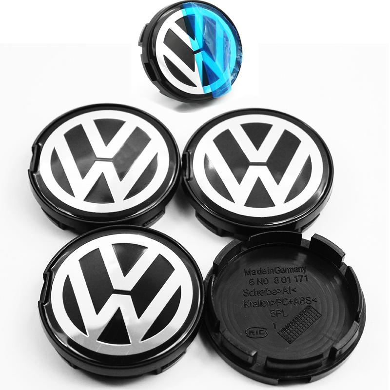 4pcs For Volkswagen VW R Golf Touran Octavia Motion GTI Polo 56mm 60mm 65MM Car Wheel Center Cover Hub Cap 3B7601171 wd4 Accessories