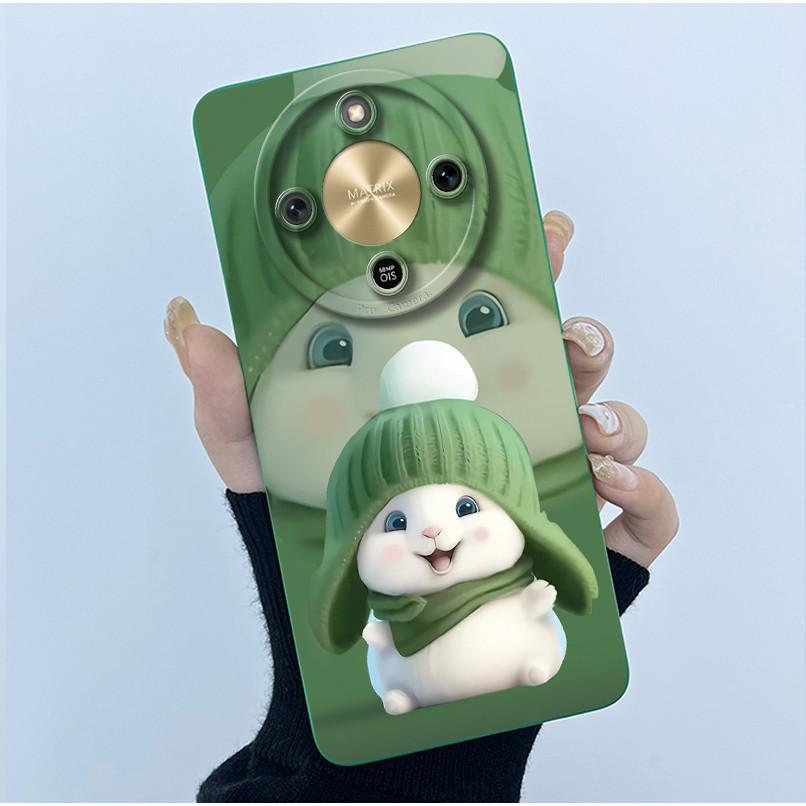 For Honor X9d 5G Case MTN-NX1 Fashion Simplicity Oil Painting Floral Silicone Soft Phone Casing New Design Shockproof Back Cover