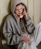 Wv Project Neo Cozy Zip-Up Hoodie Gray Jjhd7647
