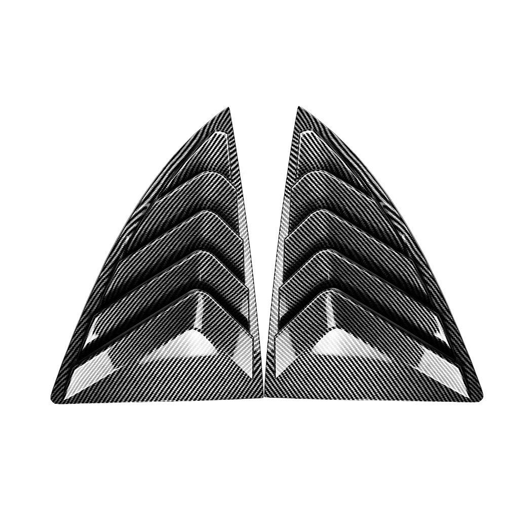 

Для Tesla Model Y 2019+ ABS Заднее Боковое Окно Автомобиля Жалюзи Крышка Жалюзи Боковой Вентиляционный Отверстие Накладка Треугольник Модифицированные Аксессуары