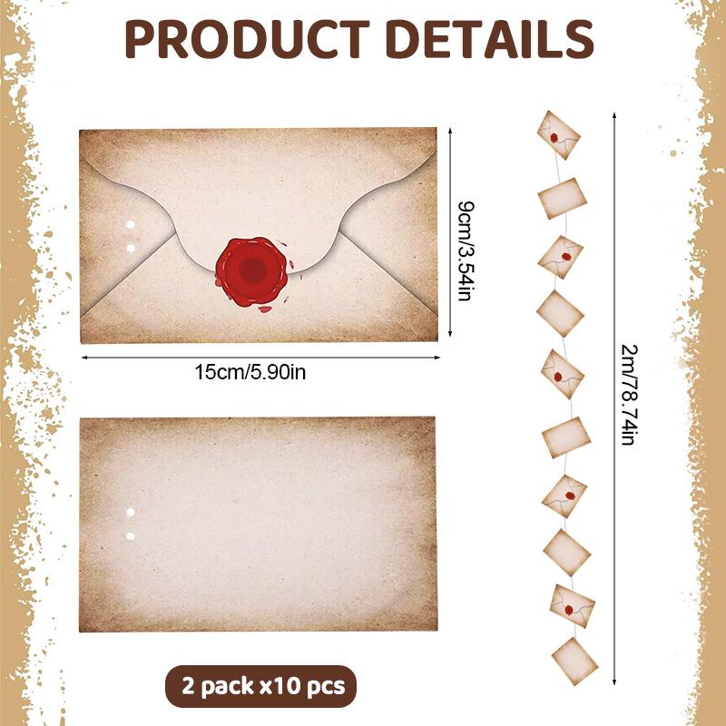 

20 шт. Плавающий Волшебный Баннер с Письмом о Принятии, Подвесная Гирлянда для Украшения Вечеринки на Хэллоуин, Елочные Украшения