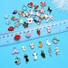 YFFSFDC Charm Accessory Parts 100-piece Set Necklace Earring Pendant Decoration Jewelry DIY Ornament Handmade Gift Decorative Item Craft