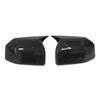For Ford F150 F-150 2015- Car Sticker Rearview Side Mirror Cover Wing Cap Exterior Door Rear View Case Trim Carbon Look
