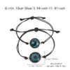 Lover Weaving Bracelet Luminous Sun Handmade Braided Rope Matching Bracelet Valentine's Day Jewelry Gifts