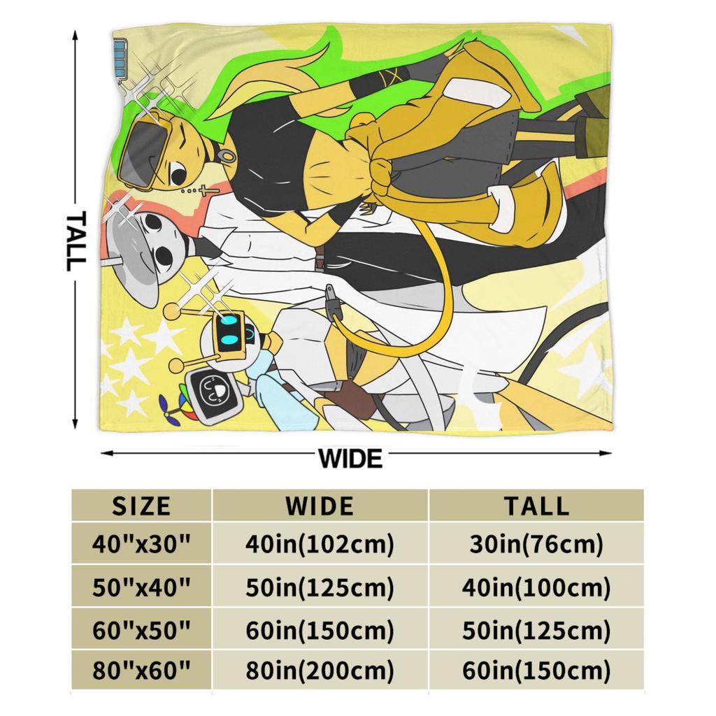 Sprunki Fan Art Flannel Blanket Winter Warm Soft Throw Blanket for Boy Girl Home Decor Funny Bedspread Sofa Bed Cover