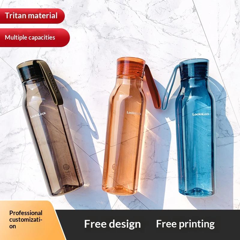 Locktite Plastic Sports ECO Water Bottle - Simple and Stylish for Instagram. Perfect for Summer Outdoor Activities. Men's and Wo