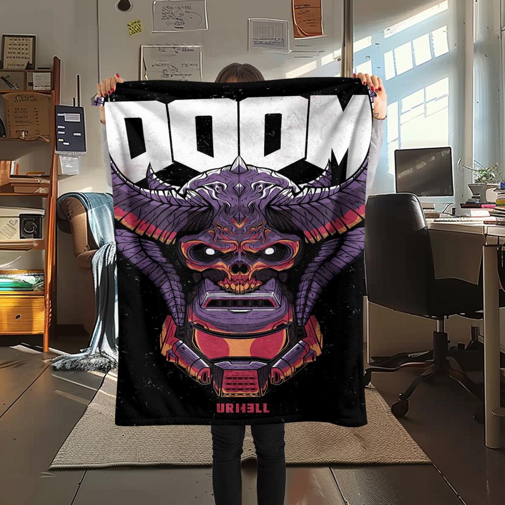 Game and Movie Posters Print Flannel Blanket,High Quality Comfortable for All Seasons,Home Decor,Warmth and Comfort,Perfect for Christmas Gifts