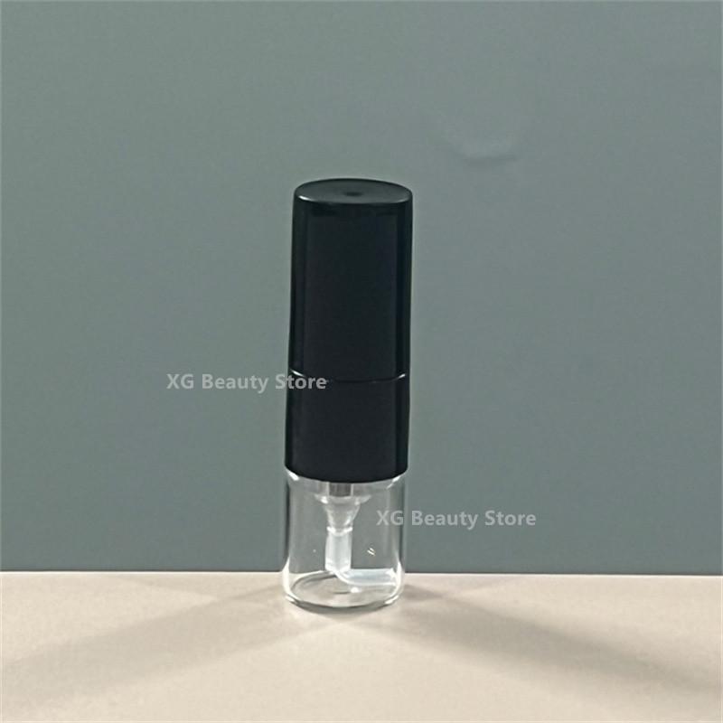 

Портативный 5/50/100/200 шт 1 мл Черный флакон-спрей Стеклянный флакон для духов Диспенсер для образцов Насос для духов Дорожный многоразовый флакон 5PCS чёрный