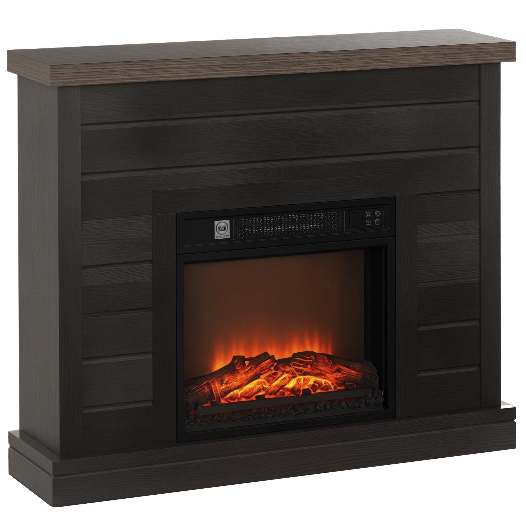 1800W Electric Fireplace with Flame Effect