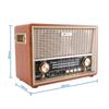 Dekoratives Radio im Retro-Stil Multifunktions-Musikplayer Bluetooth-Lautsprecher Radio