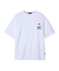 OHP Ohpxharmonia Heart Polar Bear Semi-Oversized Short Sleeve T-Shirt P (Type B)