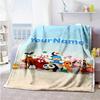 Pocoyo Customize Your Name Blanket Multi-purpose Customizable Blanket Ultra-Soft Suitable for Nap Home Decor Living Room Picnics Ideal for All Seasons