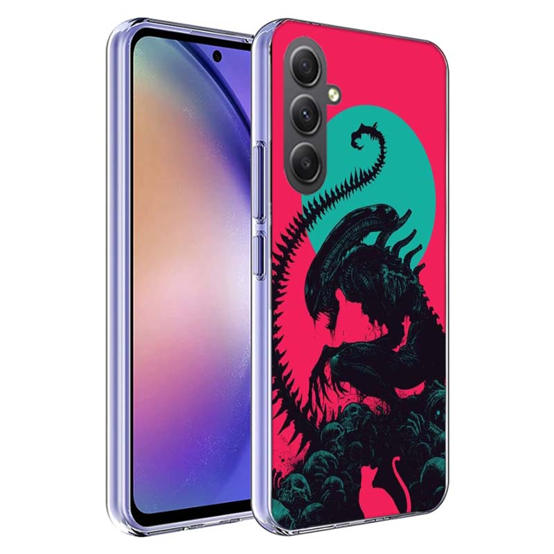 COOL A-Alien Xenomorph Phone Case for Samsung A17 A37 A57 A07 A16 A26 A36 A56 A06 A02S A12 A22 A32 A52S A04S A14 A24 A34 A54 A03