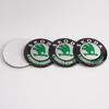 ADW1 4 Stück 56MM Auto Radnabendeckel Aufkleber Felgenabdeckungen Für Skoda Octavia Fabia Kamiq Kapoq Kodiaq Rapid Superb SCALA