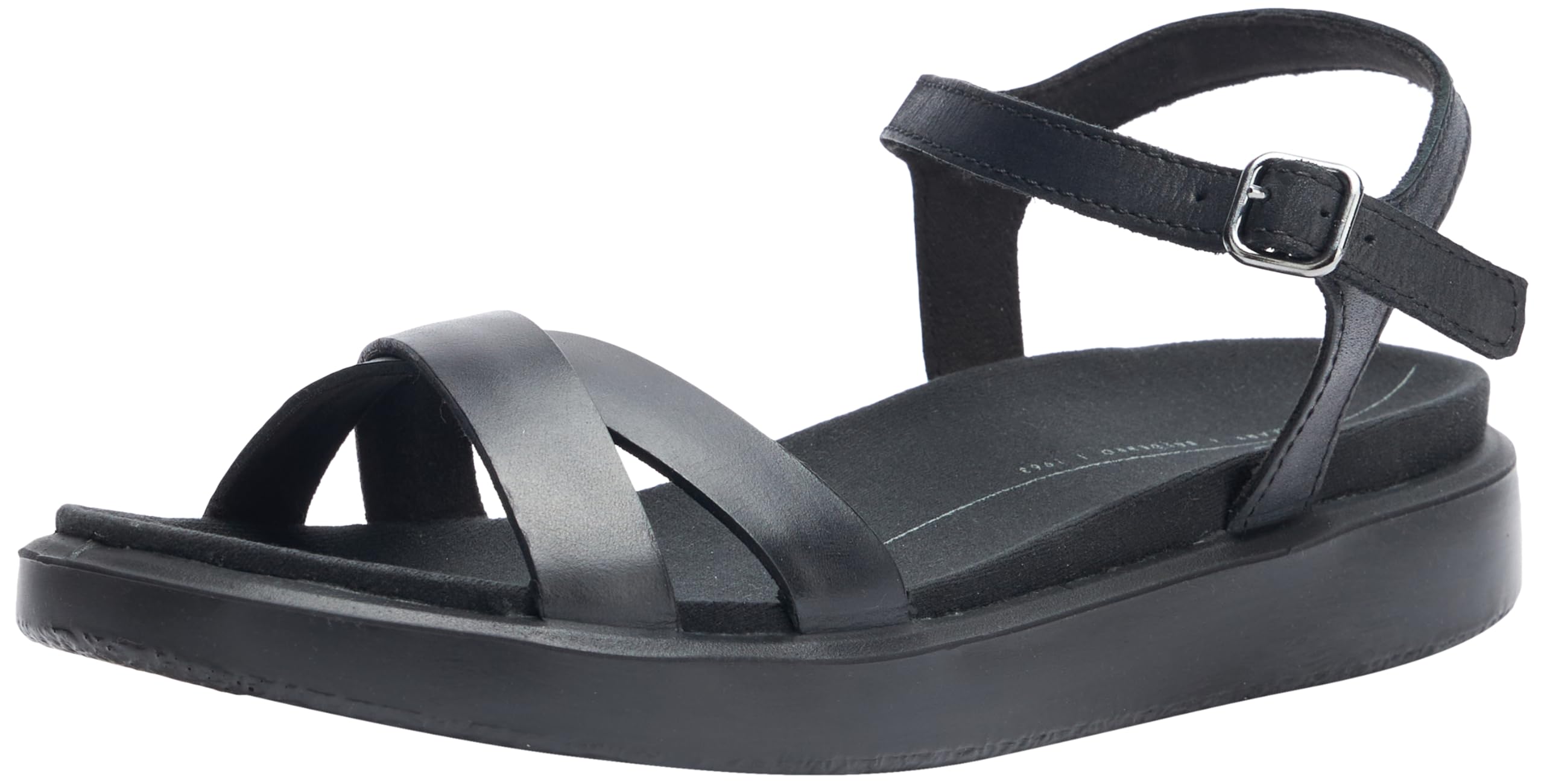 

ECCO Yuma Women s Sports Sandals, Black, Size 23.0 cm, 3E