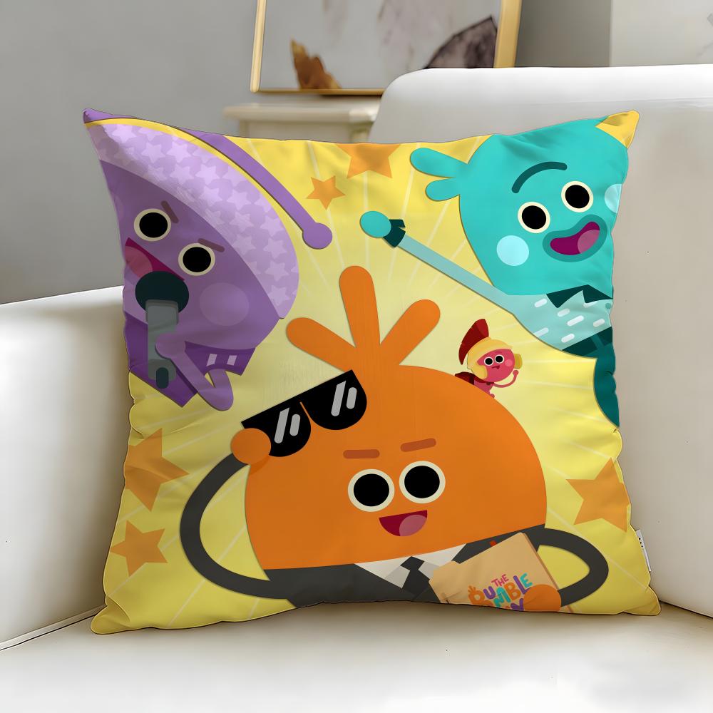 classic cartoon The Bumble Nums Cushion Cover Soft EasyWash Pillow Case Versatile for Couch Bed Travel and Office