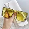 New Children'S Vintage Sunglasses Boys' Large Frame Square Sun Glasses Girls' Decorative Rice Nail Eyewear Uv400