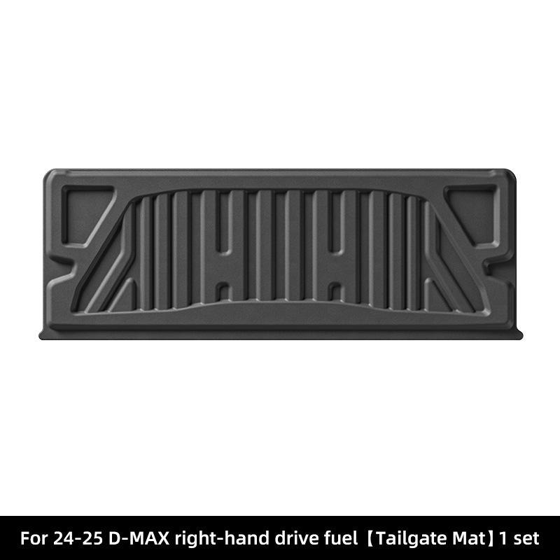 Floor Mats & Trunk Mat for 2024-25 Right-Hand Drive Isuzu D-MAX, with Seat Back Cushion