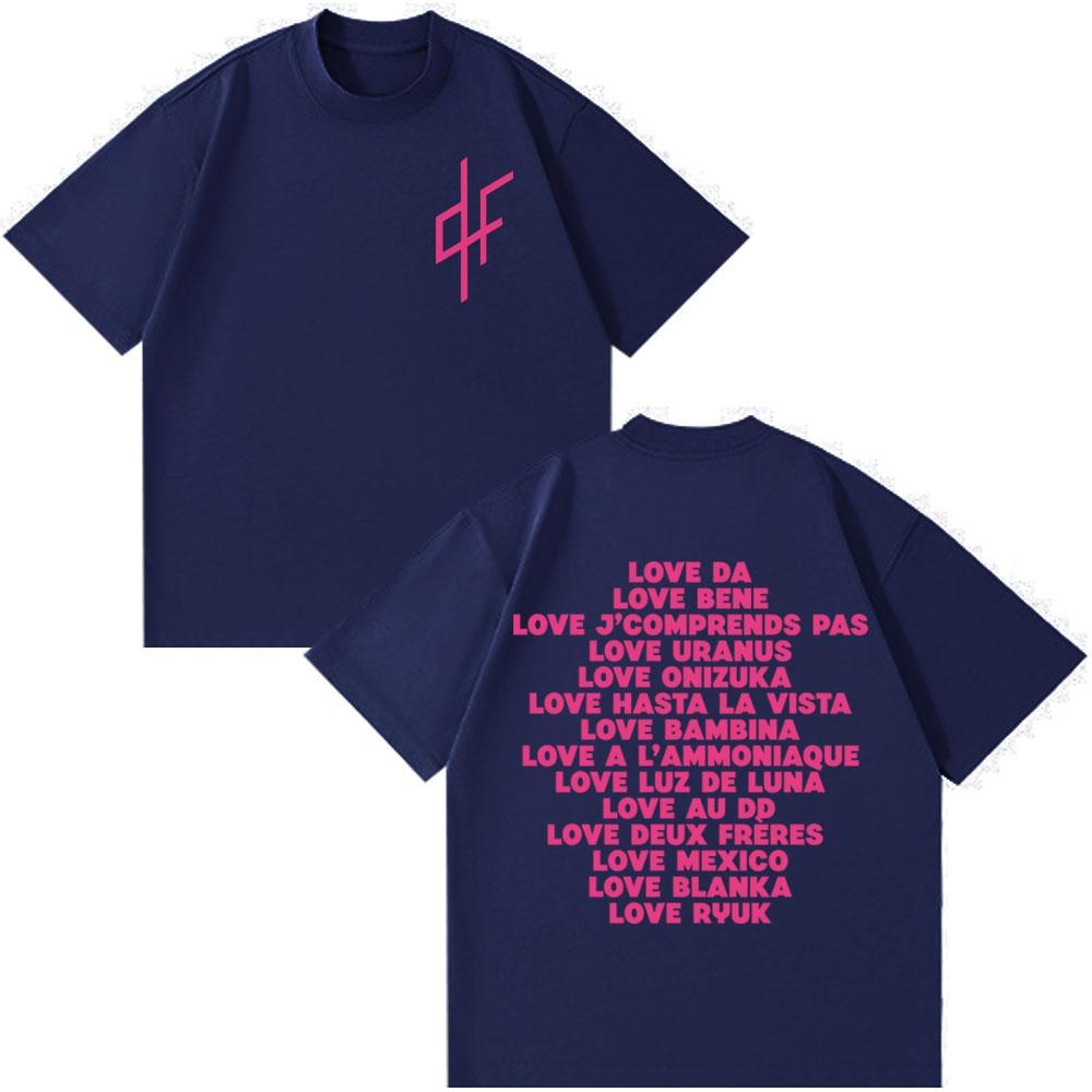 I Love Pnl Fashion Graphic Print Harajuku Tshirt Unisex Unisex Hip Hop Fashion Tshirt Aesthetic Trend Loose Casual Cotton T Shirts
