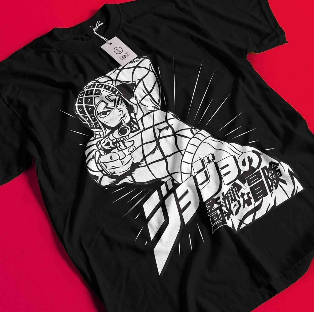 Jojo's Bizarre Adventure T-Shirt Jonathan Joeastar Shirt Dio Tshirt Jotaro Kujo AA443