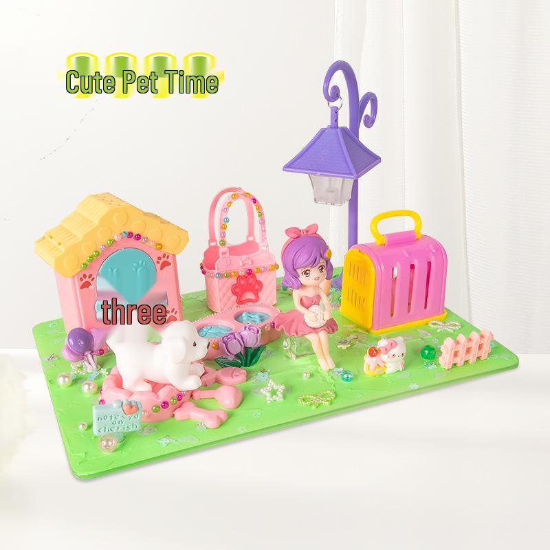 

Дитячий набір для творчості «Нічник своїми руками для ванної кімнати» - розвиваючий подарунок для дівчаток