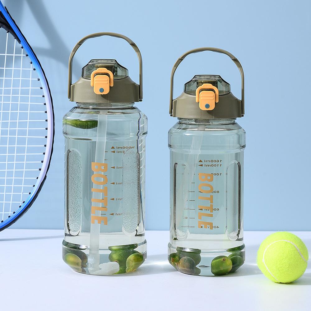 Water Bottle8 New Plastic Cup 1000ml Bouncy Sports Space Cup Women's Fitness Internet-Famous Cup Water Bottle