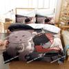 3D Printed Gintama Bedding Set Anime Gintoki Sakata Printed Bed Set Duvet Cover Pillowcase Bed Linen Sheet Quilt Cover Full Size
