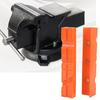 2pcs Nylon Vise Jaw Pads Strong Magnetism Protective Jaw Pads Vise Jaw Covers  For Metalworking