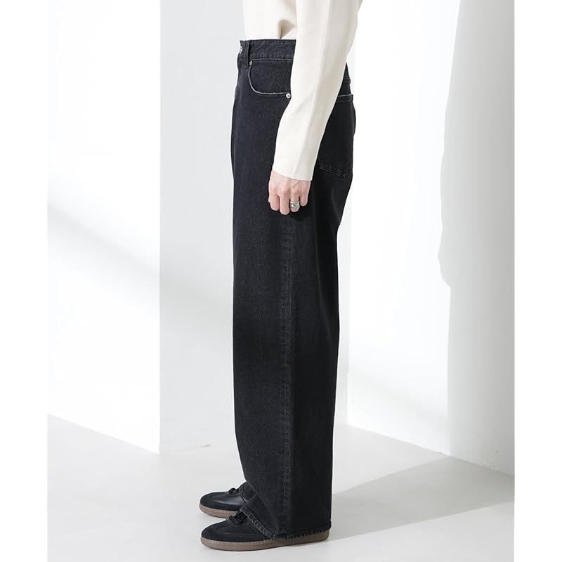 [Nano Universe] Denim Pants "MC" TIMELESS WARDROBE Relaxed Fit Denim 252 Men's M 111 L.Blue 668-5127222