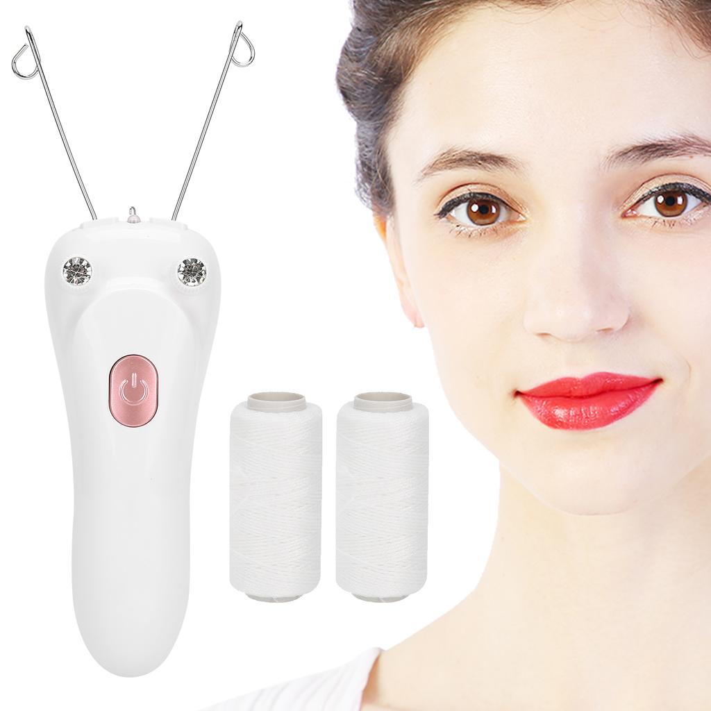 USB Charging Electric Cotton Thread Epilator Facial Body Hair Removal Machine Device