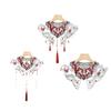 Embroidered Bead Detachable Collar Elegant Lace Neckpiece For Women Lightweight Polyester Accessory For Dresses And Blouses