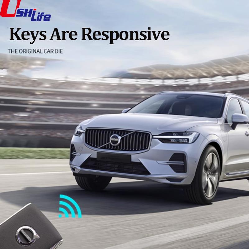 Rkwad2 pentru Volvo S60 S90 XC40 XC60 XC90 V60 V90 Polestar 1 Polestar 2 Carcasă Modificare Cheie Auto Din Piele și Aliaj Modă