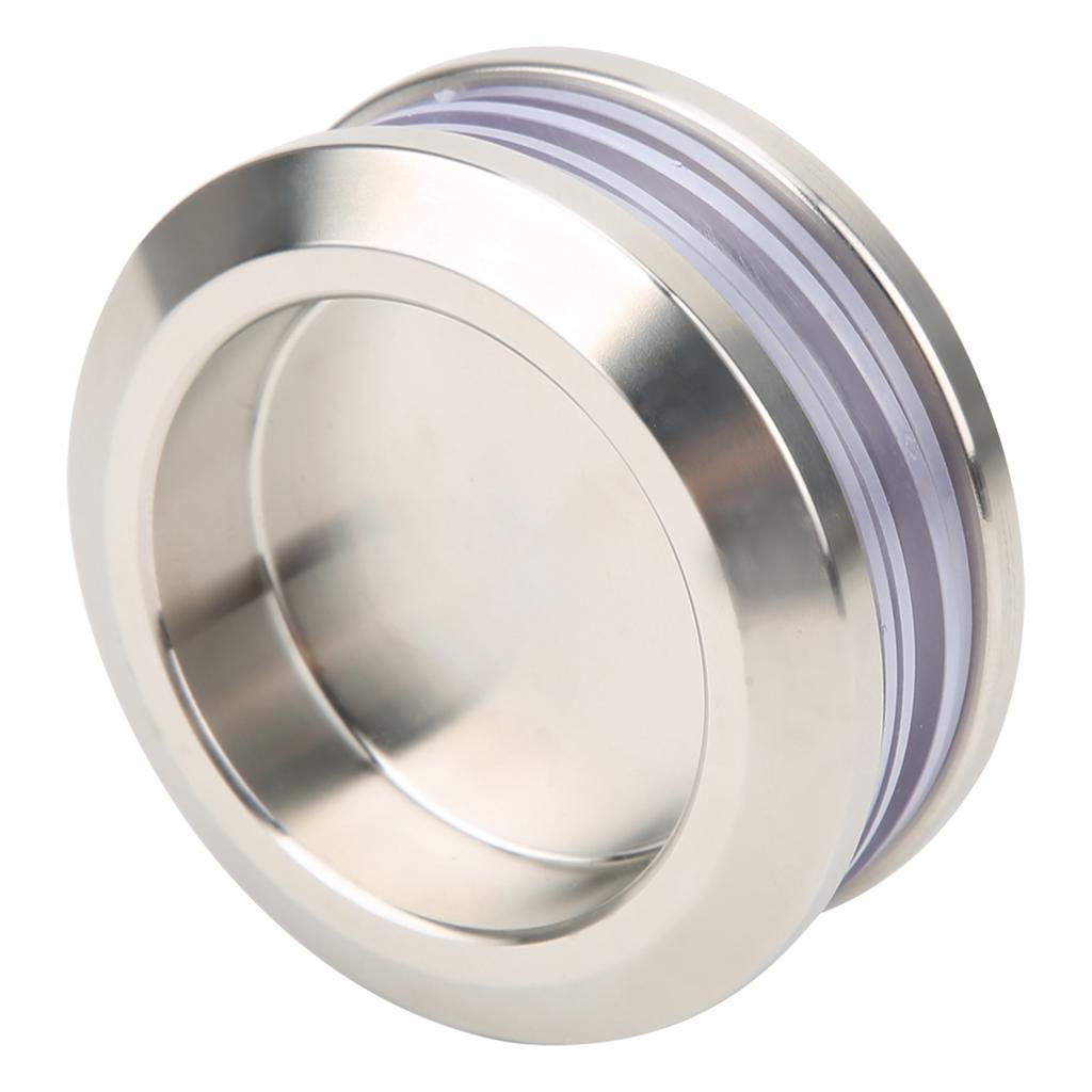 Shower Glass Sliding Door Round Stainless Steel Handle Wood Door Pull Knob for Home Bathroom