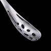 Kitchen Utensils Long Handle Dessert Spoon Silver Stainless Steel Colander Scoop Minimalist Soup Spoon Restaurant