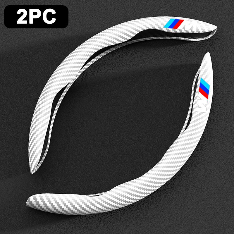 2pcs Car Steering Wheel Cover Non-Slip Protector Case For BMW 50th Anniversary M 3 4 5 7Series X1 X3 X4 X5 X6 X7 F10 F30 E46 E60