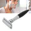 Shaving Razor Double Edge Blade Retro Safety Razor Stainless Steel Men Manual ShaverBlack