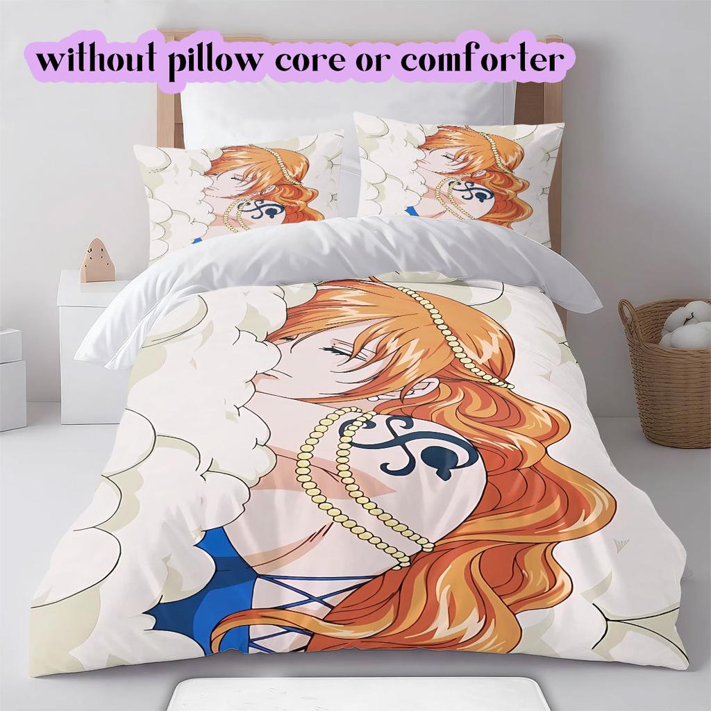 OnePiece anime cool Soft and Comfortable Duvet Cover, Children's Bedding Set Gift, Extra Large Size, Various Sizes Available