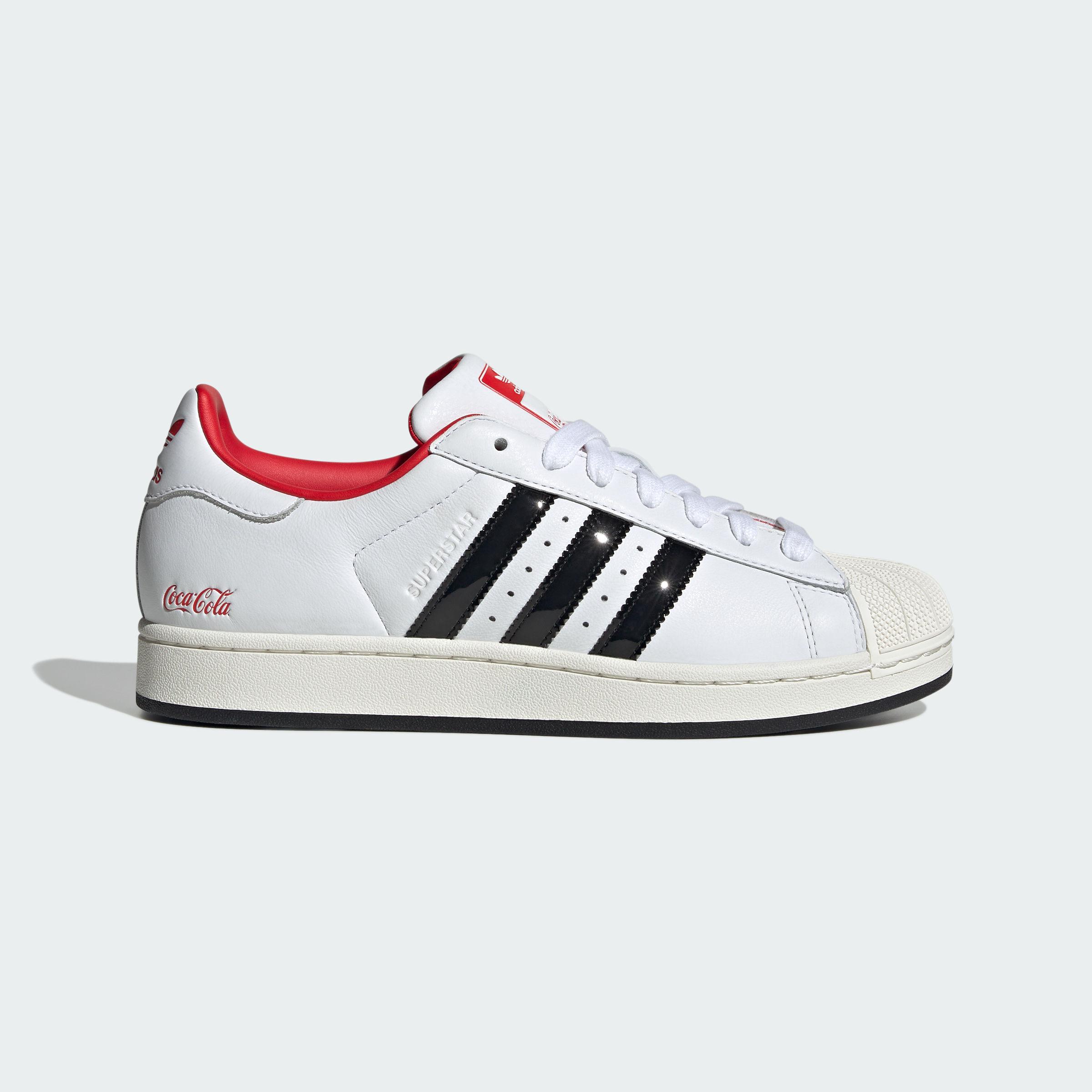 Coca-Cola x adidas Superstar II White Black 36