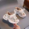 Boys Shoes Sneakers Mesh Breathable 2025 Summer New Children's Sports Dad Shoes Single Net White Shoes Girl