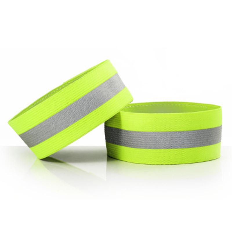 Reflective Night Run Armband: Enhanced Visibility for Cycling, Running, and Traffic Safety. Includes Ankle Strap.