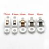 Stainless Steel Window Pulley Shutter Upperand Down Pulleys Wheel Sliding Door Roller Runner Mute Wheel Track Pulley Furniture