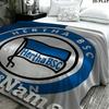 1PC Hertha BSC Custom Name Patterned Flannel Blanket Suitable For All Seasons for Home Decor Warmth and Comfort Gifts Holiday Present
