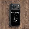 B-BathoryS Band Quorthon Phone Case For iPhone 17,16,15,14,13,12,11,Pro,Max,Plus,X,XS,SE4,E,Mini Black Thickened border Case