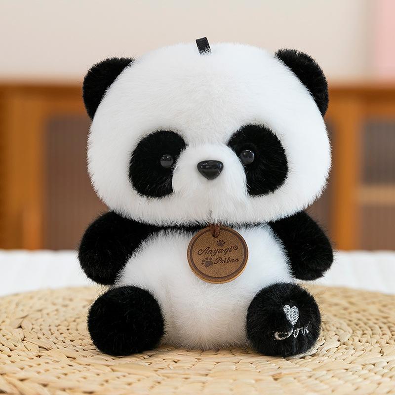 Boutique Xiangdun Series Plush Doll Cartoon Animal Panda Table Companion Ornament Small Doll Plush Toy