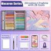 24/36/48 Colors Macaron Ultra Soft Crayon Morandi Painting Tools Versatile Oil Painting Stick
