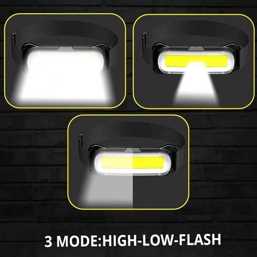 Head Lamp For Outdoor Rechargeable Outdoor Headlamp Ultra Bright LED Flashlight Lamp Outdoor For Fishing Hiking Repairing