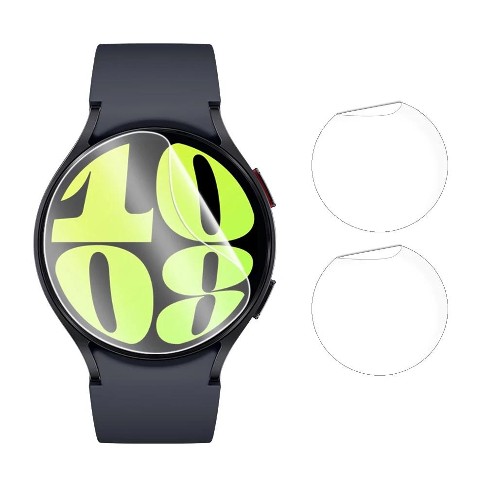 1-4KS Chránič obrazovky Pro Samsung Galaxy Watch 6 40 44 mm Classic 43mm 47mm Hydrogelová fólie Příslušenství Galaxy Watch 6 Ne sklo